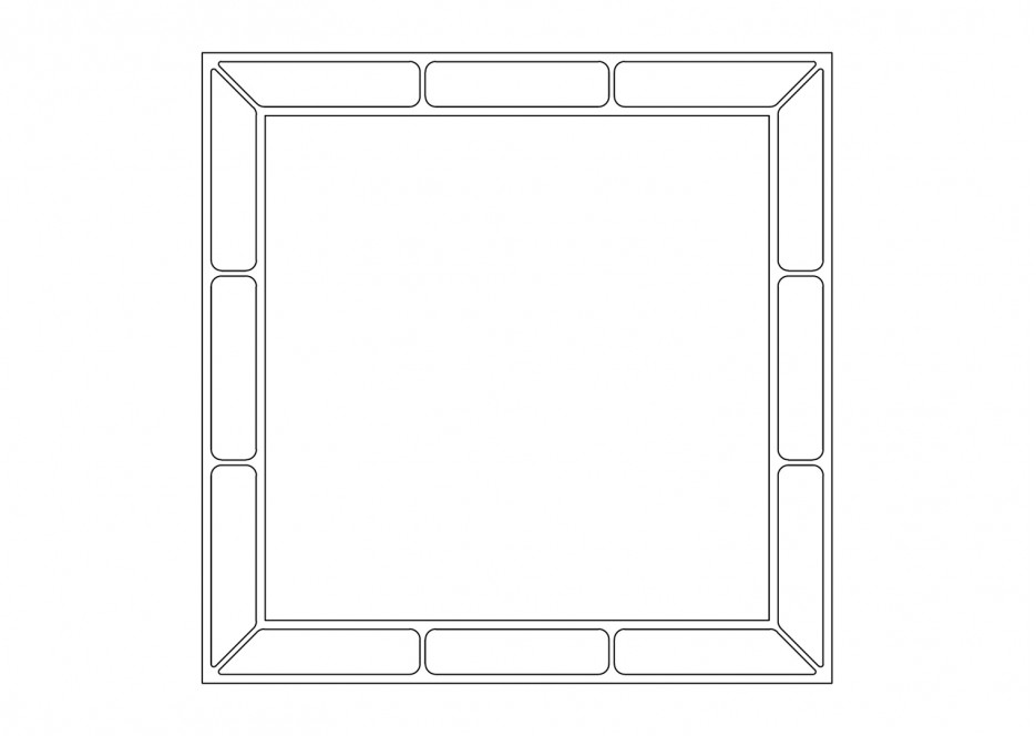 Stilio Uno Quadrat 1200