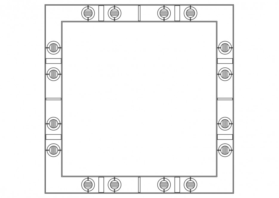 Ocular Square 2500 series 100